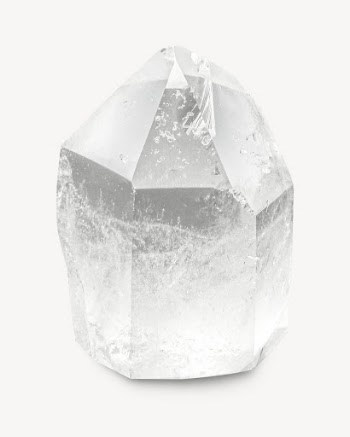 White crystal collage element, isolated | Free PSD - rawpixel