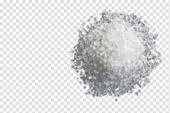 White crystals, White Black Pattern, White salt pile transparent background PNG clipart