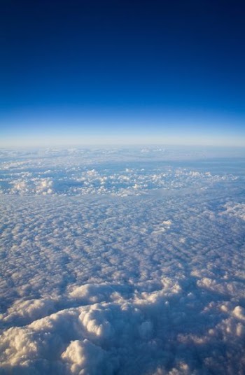 white cumulus clouds