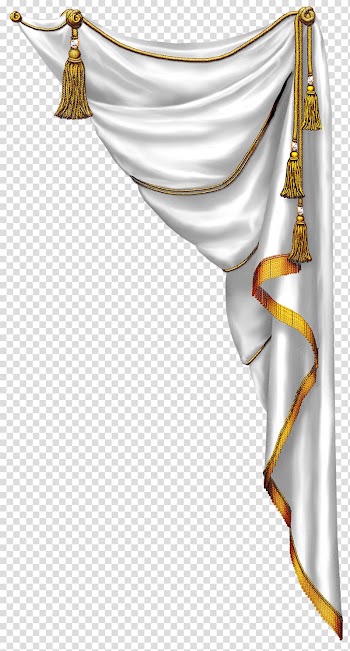 White curtain template, Window Curtain Door Shower, ribbon transparent background PNG clipart