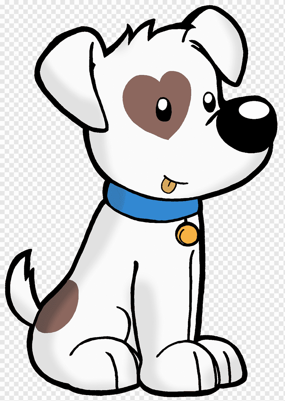white dog, Dog Puppy Cartoon, dogs, white, cat Like Mammal, animals png