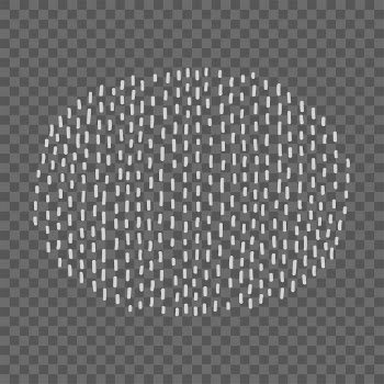 White dots png sticker on transparent | Free PNG - rawpixel