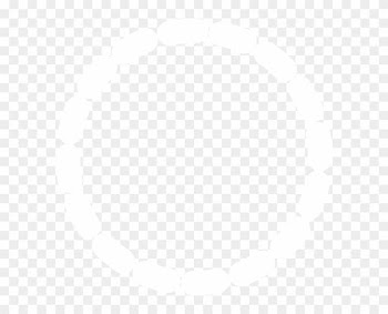 White Dotted Circle Outline Clip Art At Clker - Girl Should Be Two Things Classy