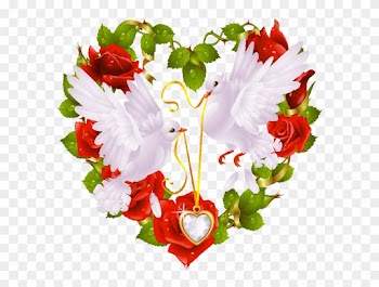 White Doves Wedding Clip Art Images - Love Birds Images For Facebook