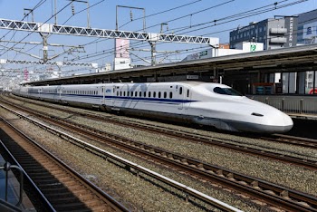 White Electric Train