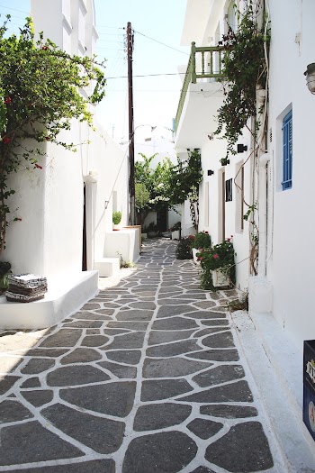 White Empty Pathway
