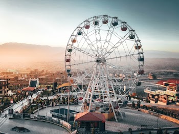 White Ferris Wheel