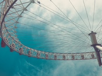 White Ferris Wheel