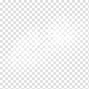 White fireworks illustration, Black and white Line Angle Point, fireworks transparent background PNG clipart