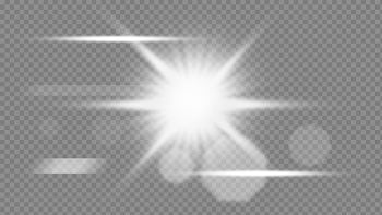 White Flare PNG Photo