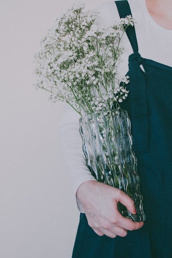 White Flowers In A Vase