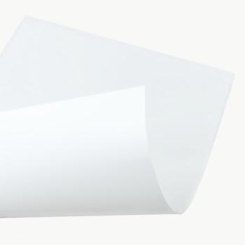 White folded chart paper design element | Free  transparent png - 2358755