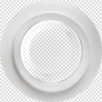 White frame clear glass tool, Circle Pattern, White round frame transparent background PNG clipart