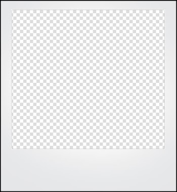 White frame , Paper Rectangle Square Frames, polaroid transparent background PNG clipart