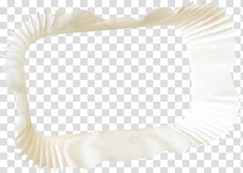 White frame transparent background PNG clipart