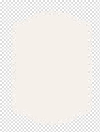 White frame with lace edge, Hand painted white background background transparent background PNG clipart