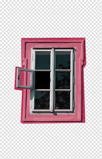 White-framed windowpane transparent background PNG clipart