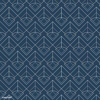 White geometric seamless patterns set on a bl.. | Free stock vector - 544428