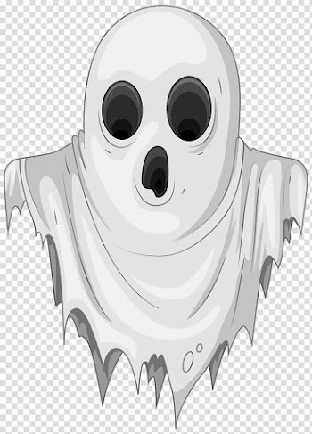 White ghost illustration, Ghost , Haunted Ghost transparent background PNG clipart