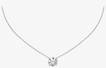 White Gold Chain Png - Cartier Diamants Legers Necklace Sapphire ...