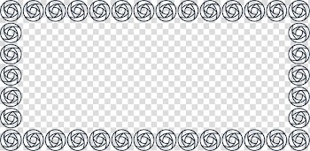 White Graphic design Brand Pattern, Hand drawn gray circle frame transparent background PNG clipart