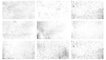 White grunge distressed texture set | Free stock vector - 554468