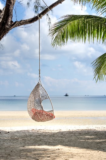 White Hanging Chair