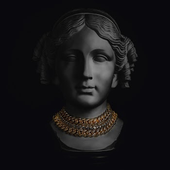 White Head Bust