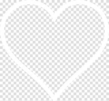 White heart illustration, White Symmetry Black Angle Pattern, White Heart transparent background PNG clipart