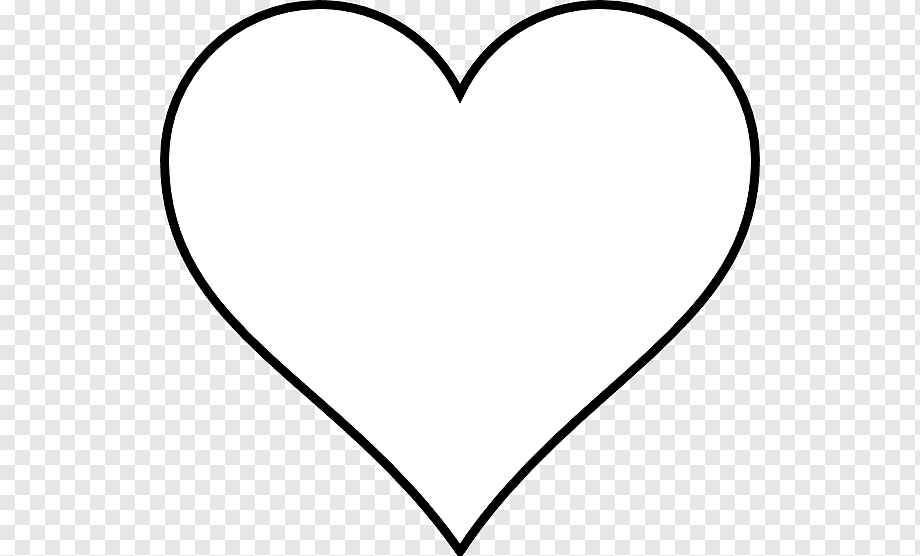 white heart shape illustration, Heart Outline, Wedding Hearts, love, angle, white png