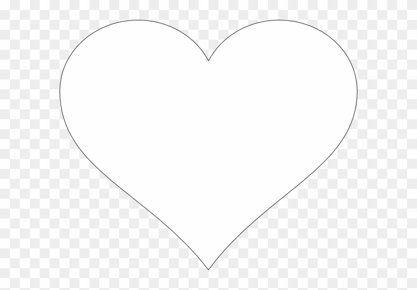 White Heart Transparent Background