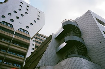 White High Rise Buildings