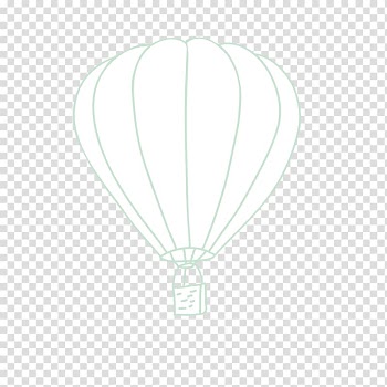 White Hot air balloon Pattern, Hot air balloon transparent background PNG clipart