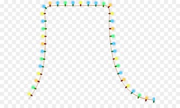 White House Christmas lights Lighting Christmas decoration - Transparent Christmas Lights Clipart Picture 