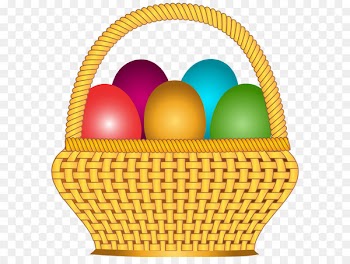 White House Easter Bunny Easter egg Egg hunt - Basket with Easter Eggs PNG Clip Art Image 