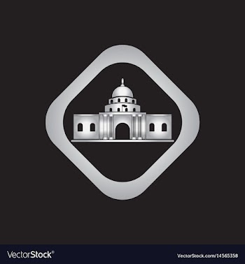 White house vector image