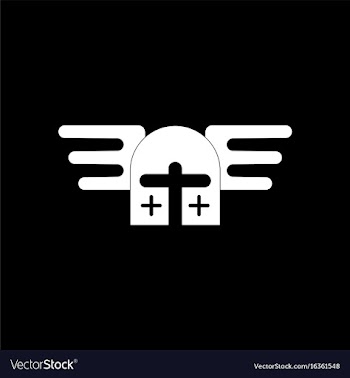 White icon on black background ancient helmet vector image