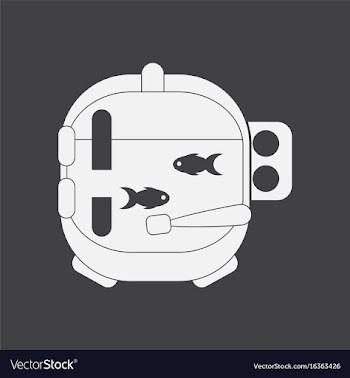 White icon on black background astronaut helmet vector image