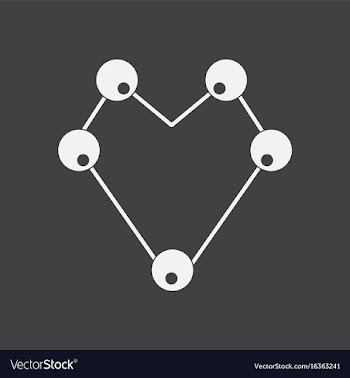 White icon on black background atom scheme vector image