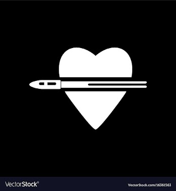 White icon on black background bullet wounded the vector image