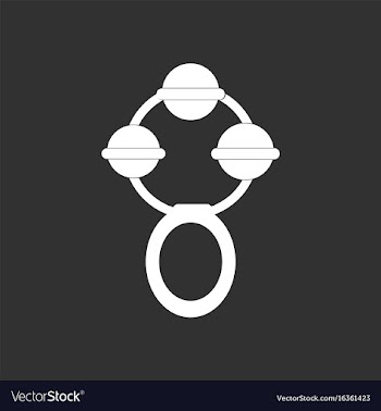 White icon on black background children beanbag vector image