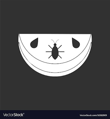 White icon on black background earth layers vector image