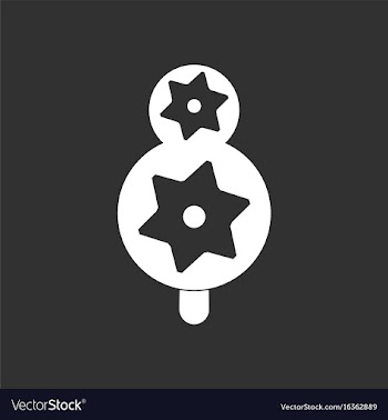White icon on black background eco tree with vector image