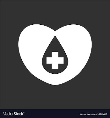 White icon on black background heart with a cross vector image