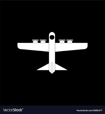 White icon on black background heavy military vector image