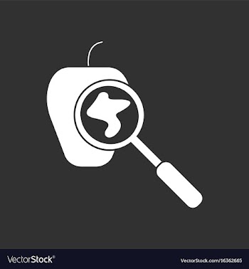 White icon on black background laboratory vector image