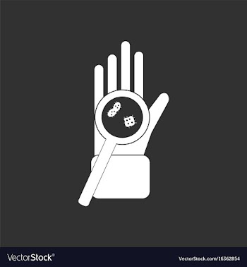 White icon on black background laboratory vector image