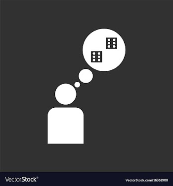 White icon on black background man silhouette vector image