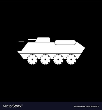 White icon on black background military personal vector image