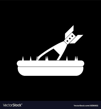 White icon on black background military shell in vector image